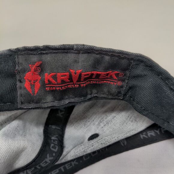 Kryptek Men's Slideback Hat Gray Size OSFM Embroidered 2nd Amendment 2A Logo - Picture 8 of 8